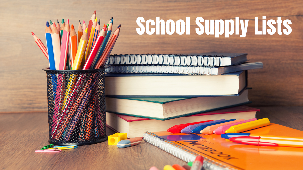  school supply list